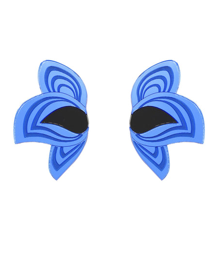 Ojos azul y negro