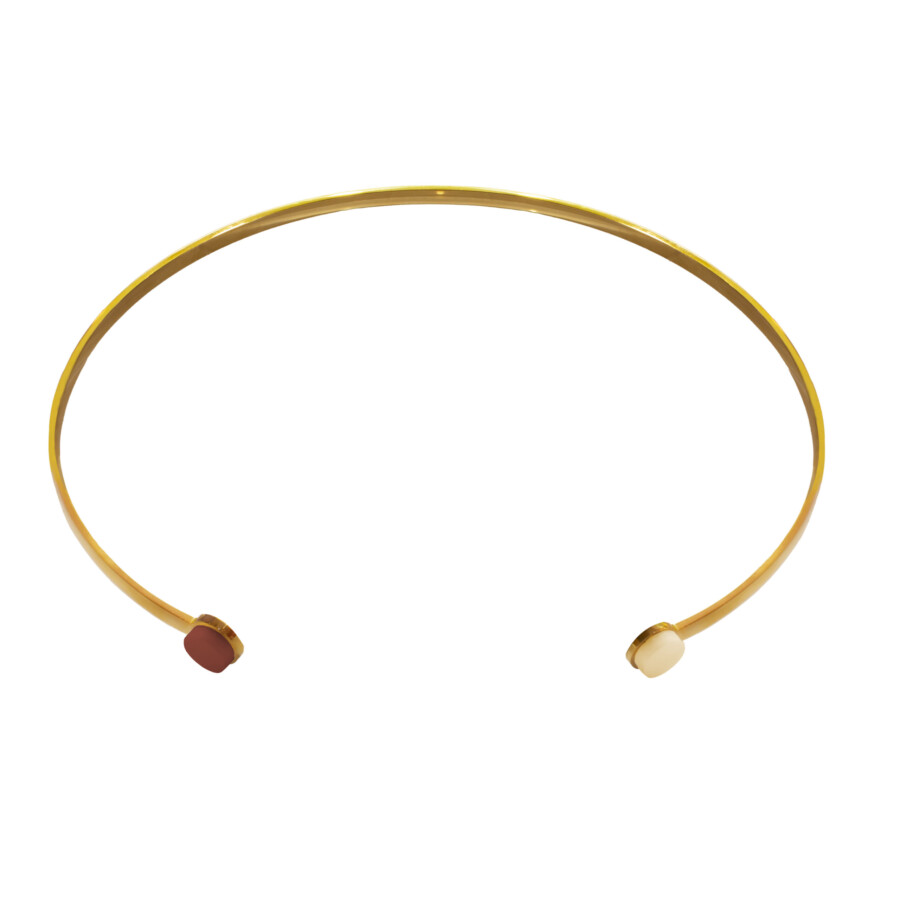 THE MINIMUM CHOKER VINO CREMA